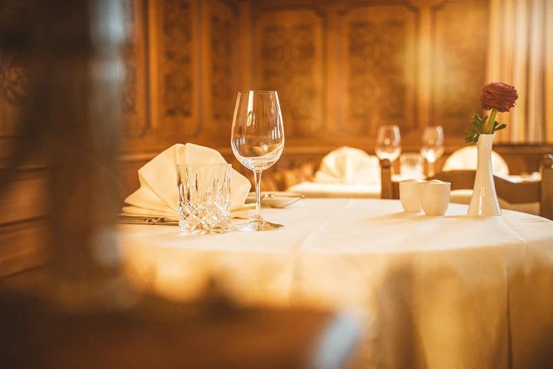 Gedeckter Tisch - Gasthof Krönele