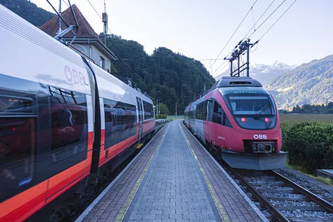 ÖBB -Züge Foto von Stefanie Clark - Bodensee Tourismus